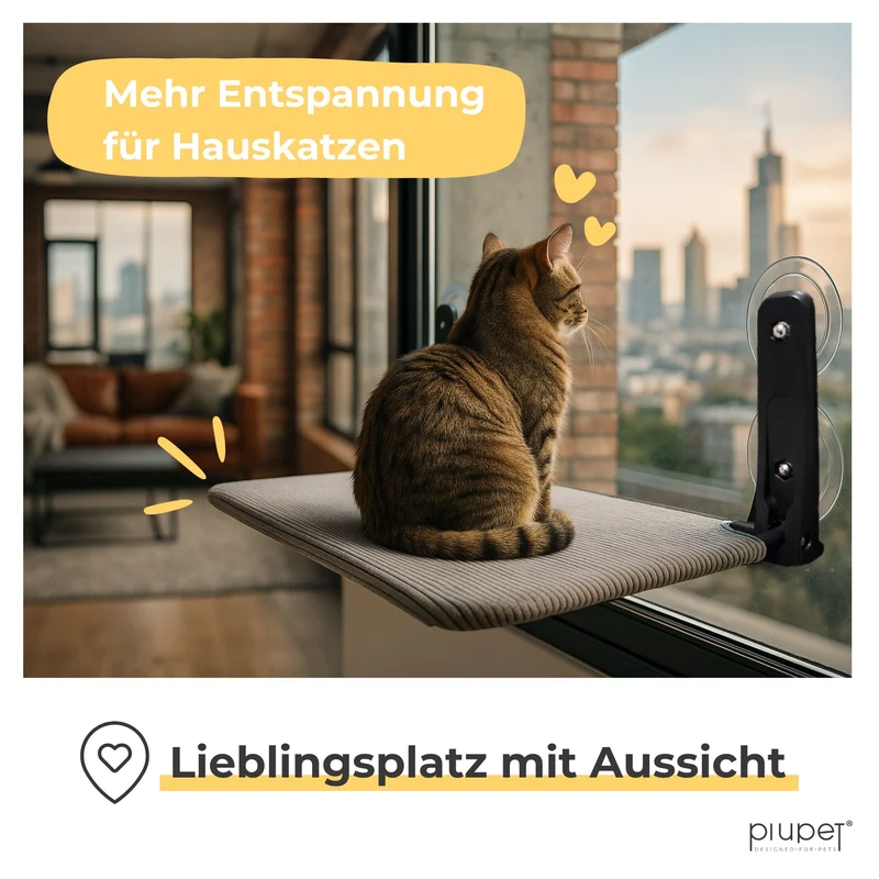 Katzenfensterliege "MILA"