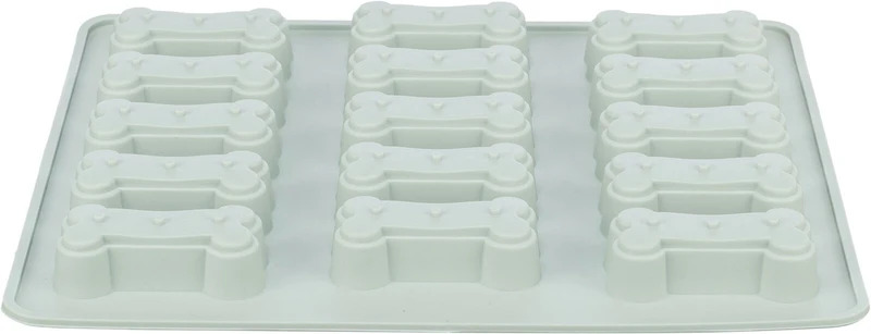 Backmatte aus Silikon für große Katzen- und Hundeleckerlis in Knochenform