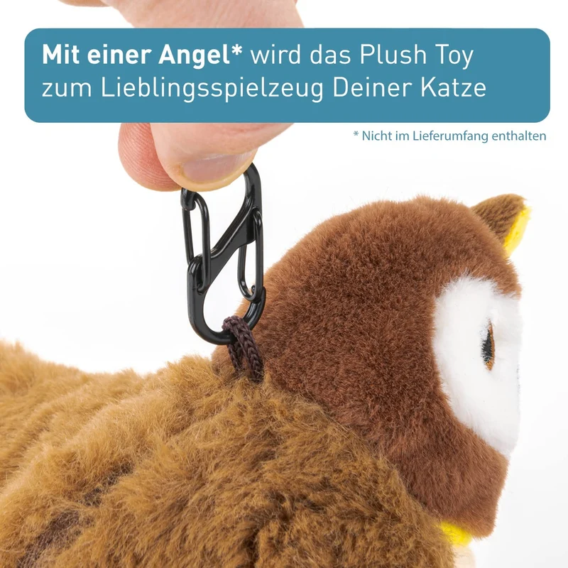 PetTec interaktives Plüschtier für Katzen - Spatz