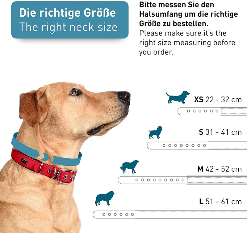PetTec Halsband aus veganem Trioflex®, schwarz