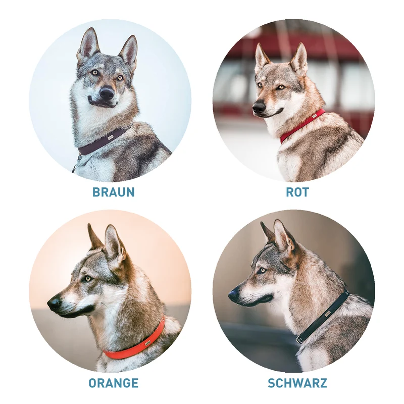 PetTec Halsband aus veganem Trioflex®, rot