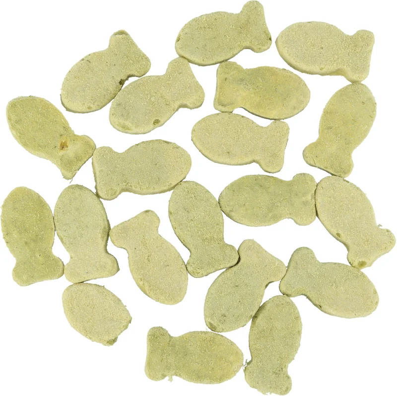 Freeze Dried Fishies, fischförmige Katzenleckerlies aus gefriergetrockeneter Hühnerbrust