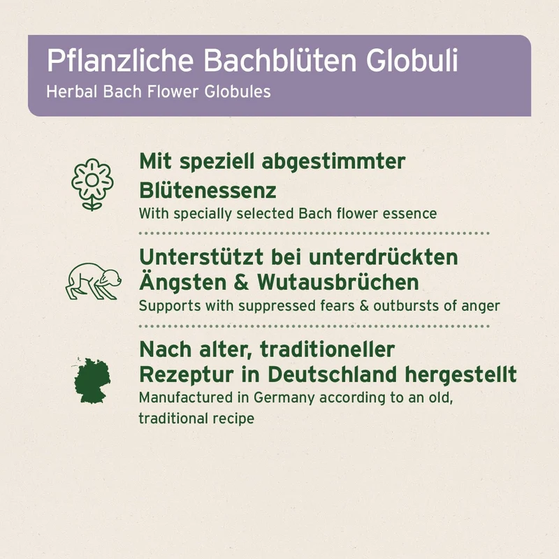 AniForte Bachblüten No. 6 Cherry Plum – Gelassenheit 15 g