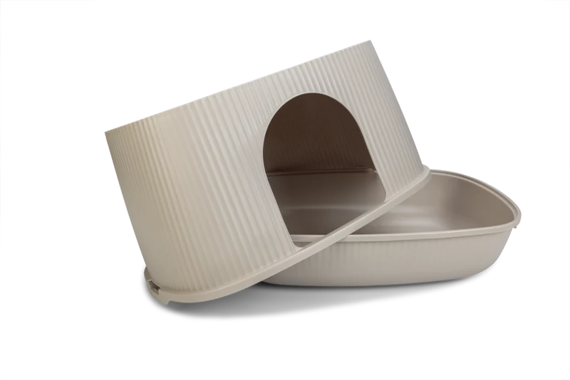 Beeztees Moona Katzentoilette – 57 × 39 × 39 cm in 2 Farben
