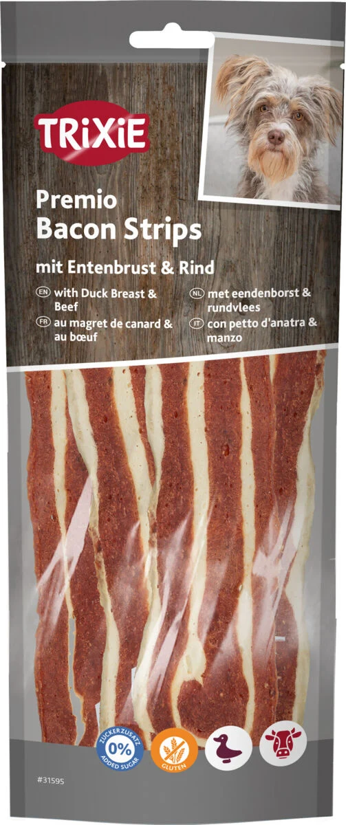 Bacon Strips mit Entenbrust & Rind