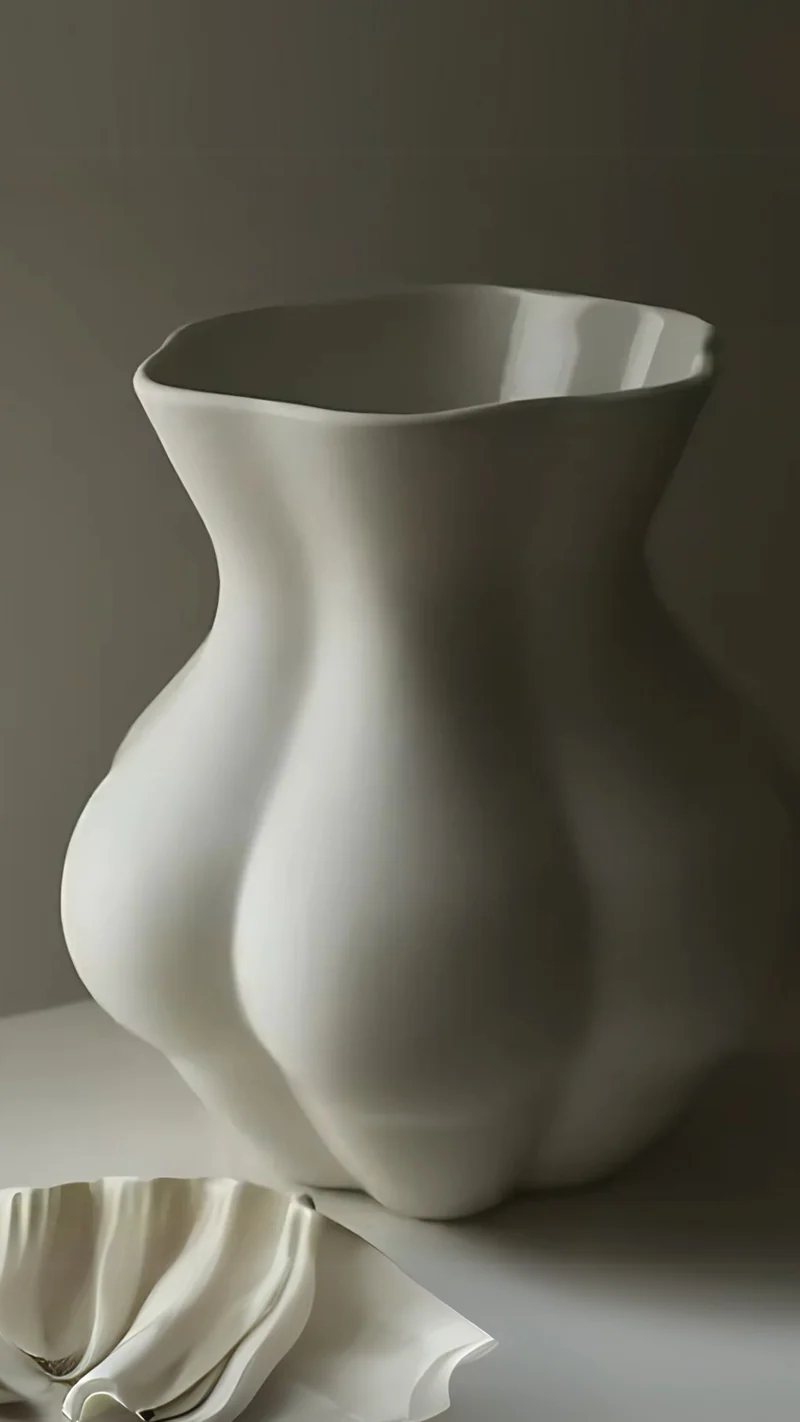 Matte Keramikvase Noa