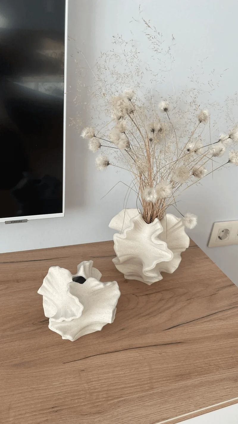 Keramik Vase Coral