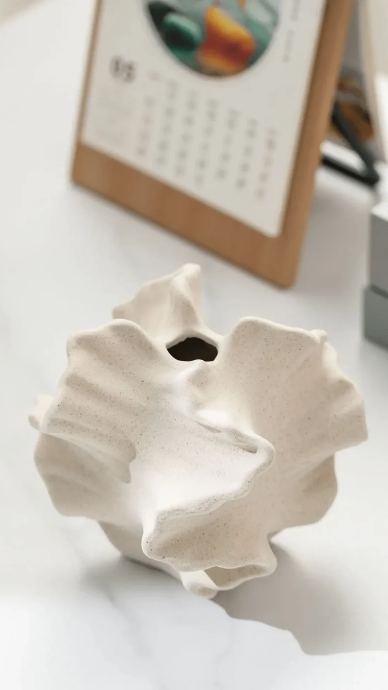 Keramik Vase Coral