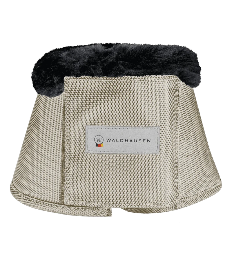 Waldhausen Hufglocken Comfort Fell, schwarz/natur