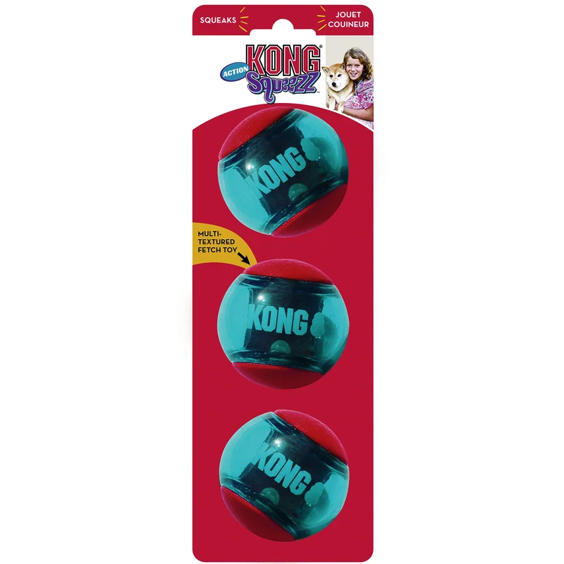 Hundespielzeug KONG® Squeezz® Action
