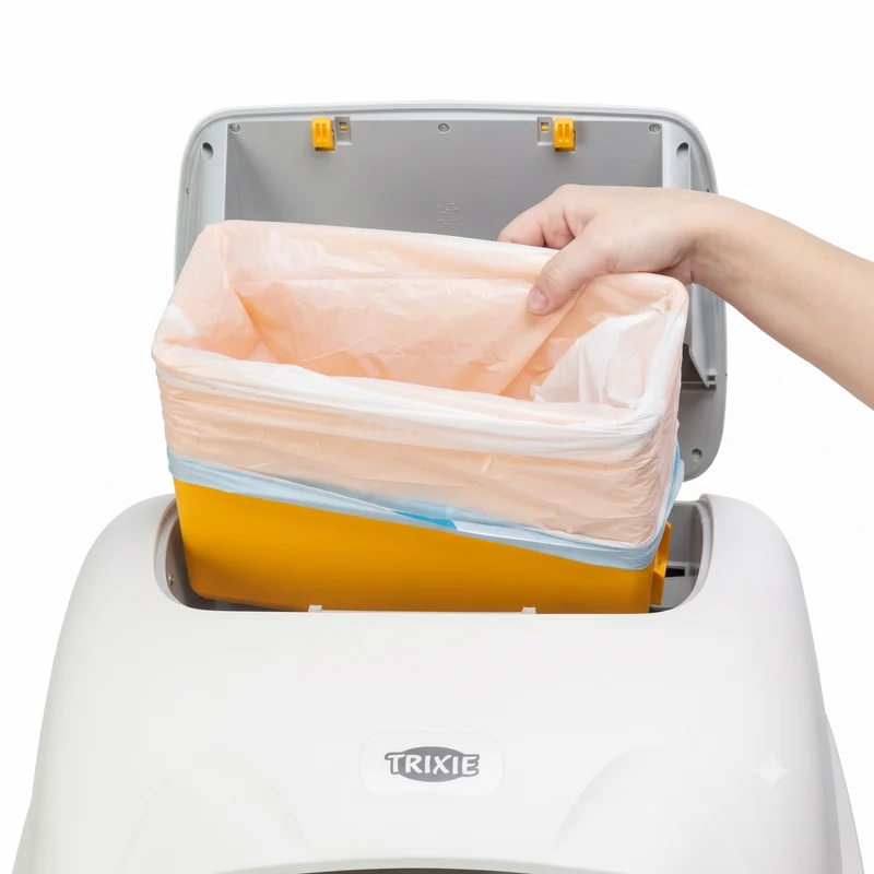 TRIXIE Selbstreinigende Katzentoilette XL – Automatisch & Hygienisch