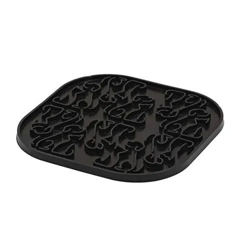 FIBOO Lollipop Lutschermatte - Schwarz