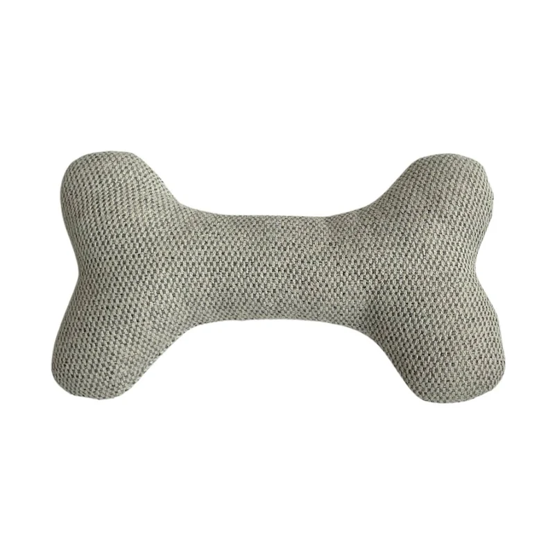 Ann Habor - Hundespielzeug mit Fleischknochen - Hellbeige
