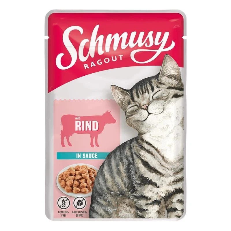 Katzen Futter Ragout in Sauce