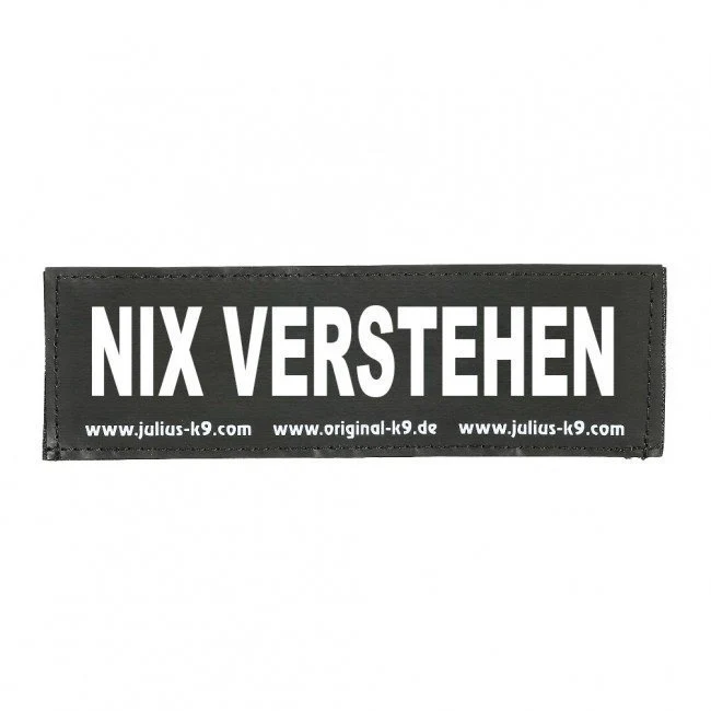 Julius K9 Logo Klettsticker klein M - Z