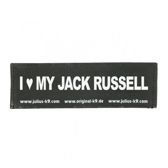 Julius K9 Logo Klettsticker klein G - L
