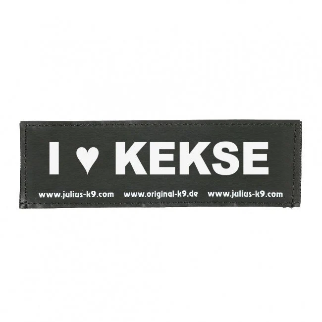 Julius K9 Logo Klettsticker klein G - L
