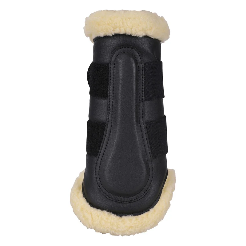 Horse Guard - Dressurgamaschen m. Lammfell - Schwarz