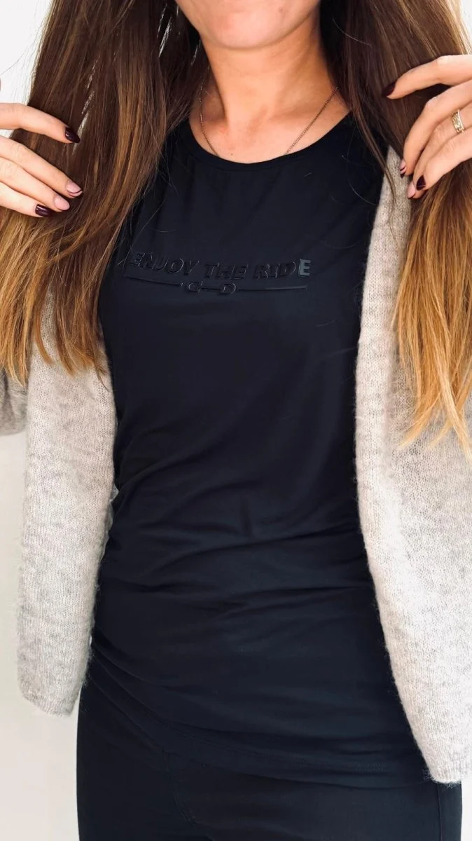 Cavalli T-Shirt – Genießen Sie die Fahrt