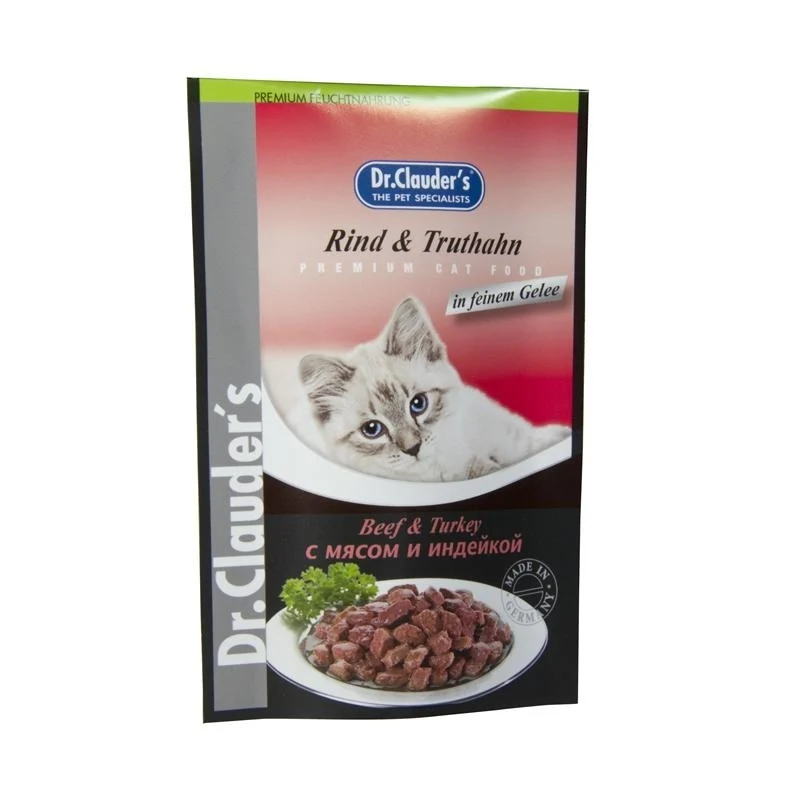 Premium Katzenfutter im Frischebeutel