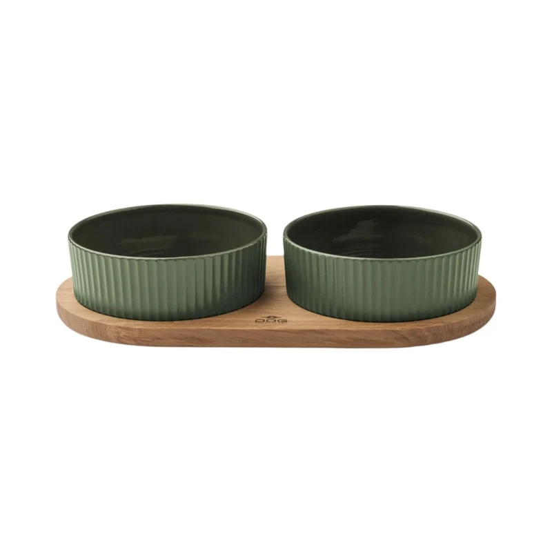Dog Copenhagen - Kronborg Foodbar - Racing Green/Eiche