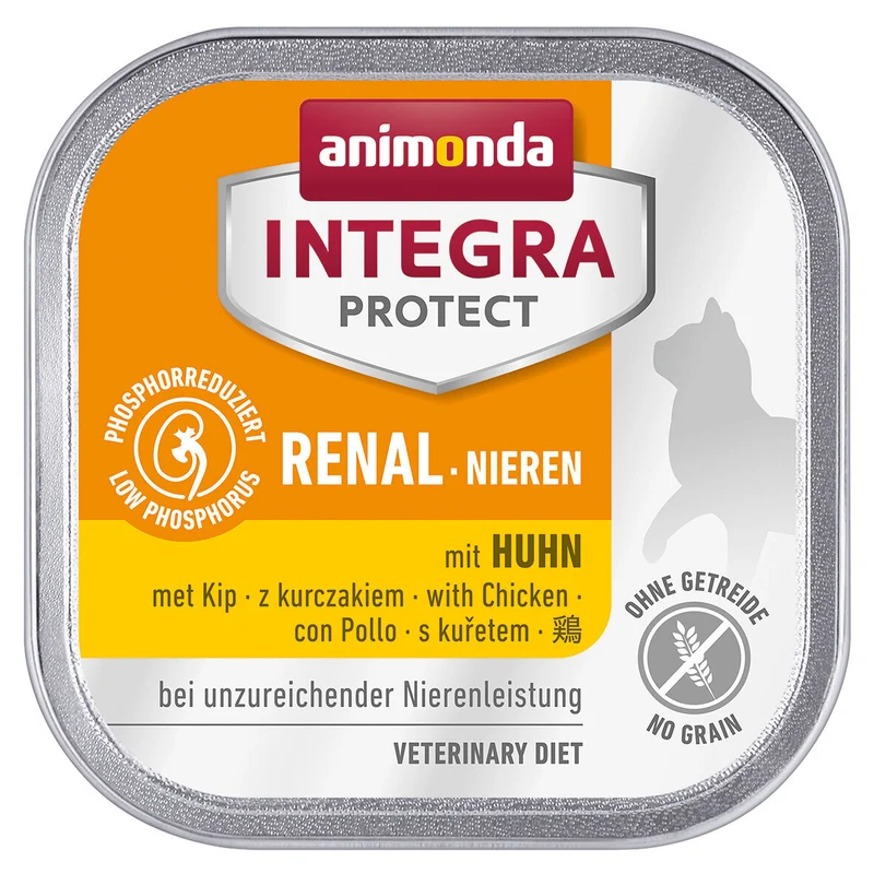 Animonda Integra Protect Niere Katzenfutter Schälchen