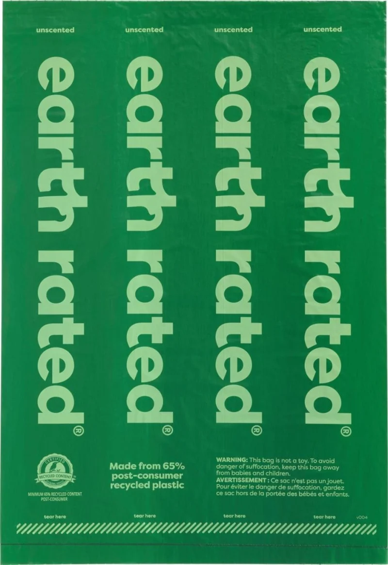 Earth Rated Hundekotbeutel - 8 Rollen