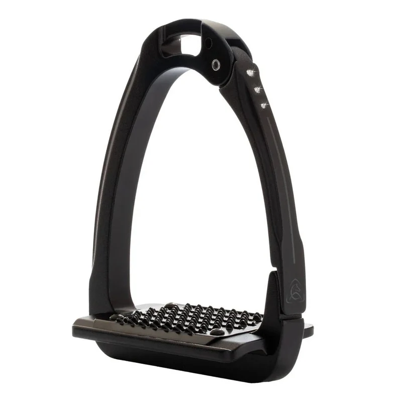 Acavallo - Sicherheitssteigbügel - „Arena“ Aluplus 2.0 Special Edition - Total Black