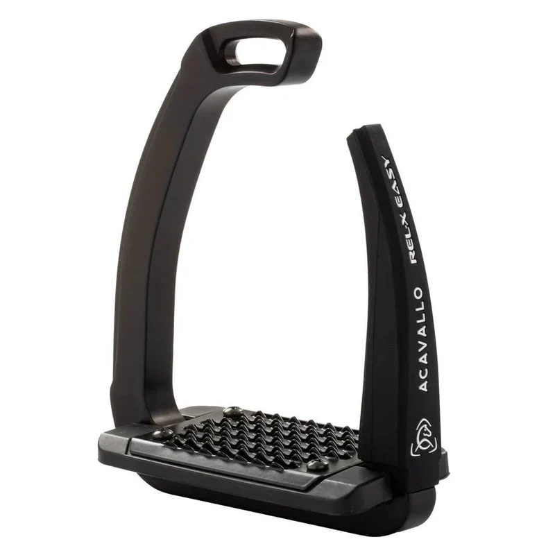 Acavallo - REL-X Easy Sicherheitssteigbügel - Total Black
