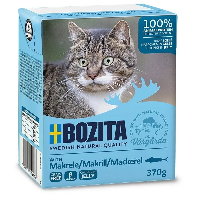 Bozita Katzenfutter Tetra Recart Häppchen in Gelee