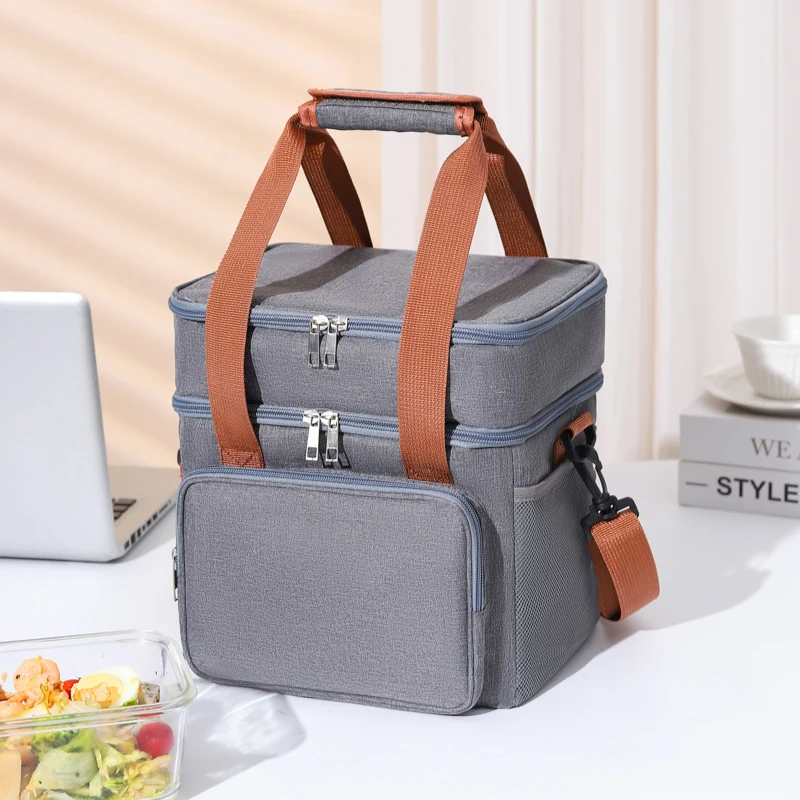Isolierte Mehrfach-Kompartiment Picknick Kühltasche