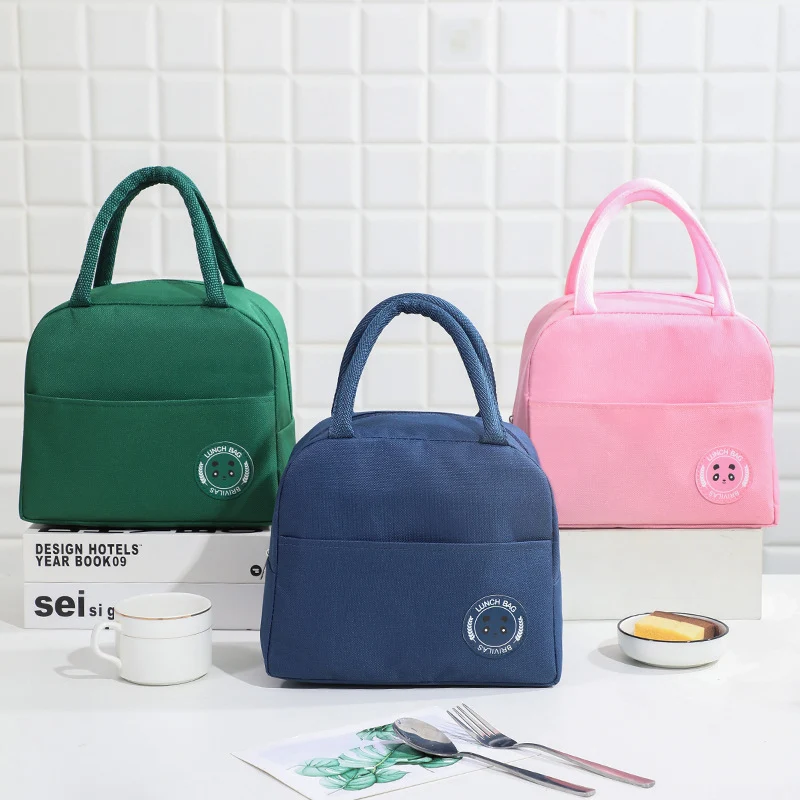 Isolierte Lunch-Tasche mit gepolsterten Griffen