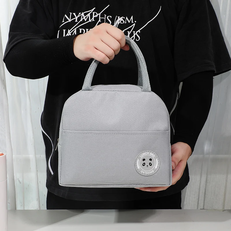 Isolierte Lunch-Tasche mit gepolsterten Griffen