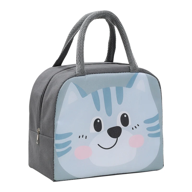 Spaßiger Pinguin-Themen Isolierte Lunchbox