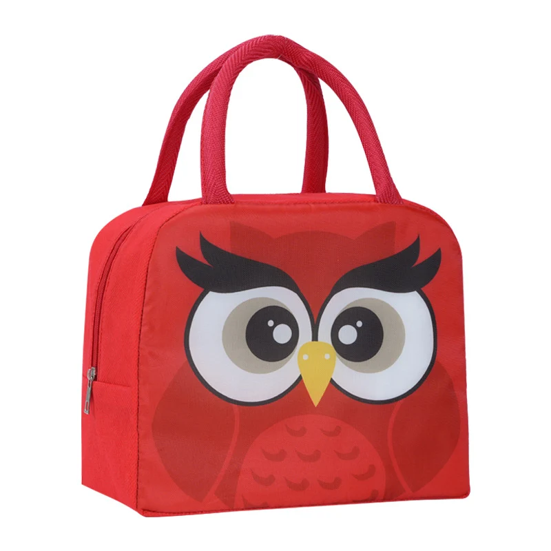 Spaßiger Pinguin-Themen Isolierte Lunchbox