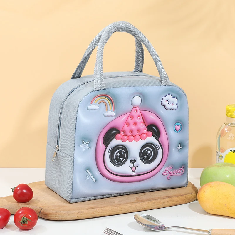 Süßes Pinguin-Motiv Isolierte Lunch-Tasche