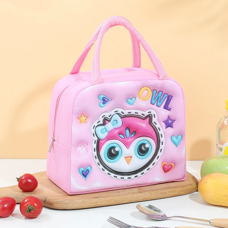 Süßes Pinguin-Motiv Isolierte Lunch-Tasche