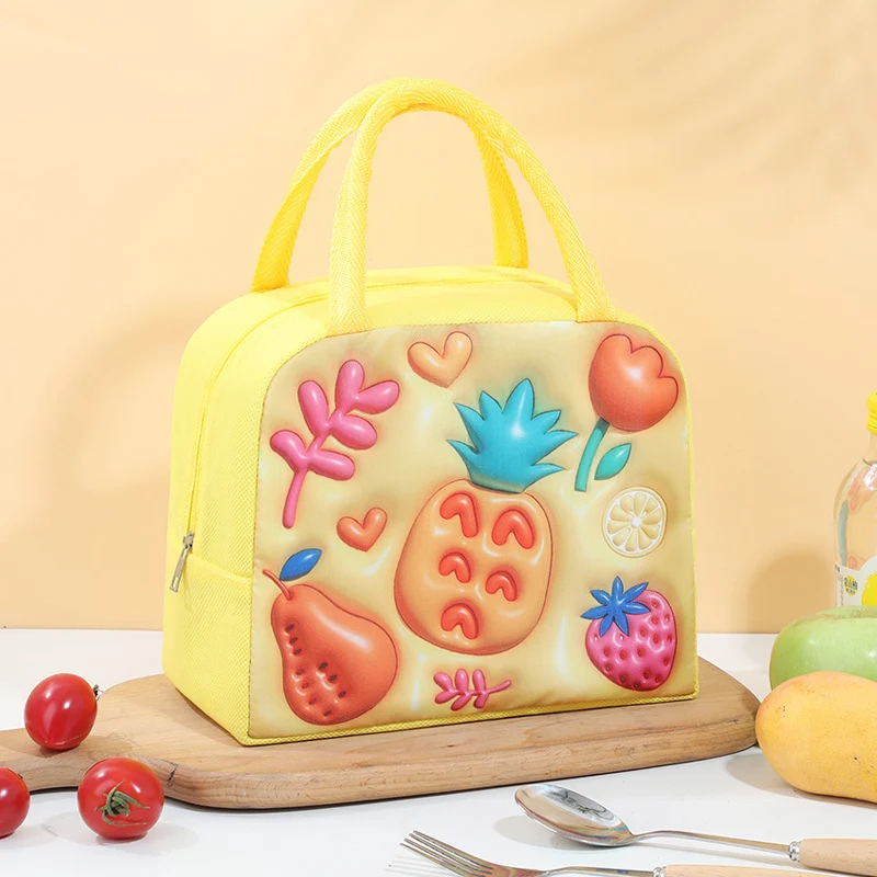 Süßes Pinguin-Motiv Isolierte Lunch-Tasche