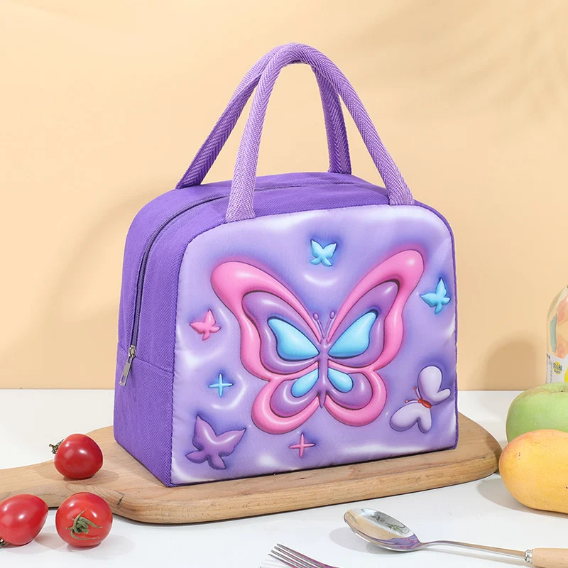 Süßes Pinguin-Motiv Isolierte Lunch-Tasche