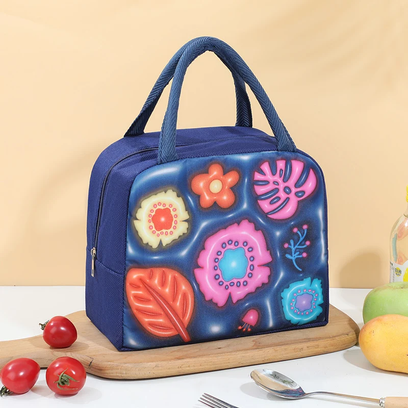 Süßes Pinguin-Motiv Isolierte Lunch-Tasche