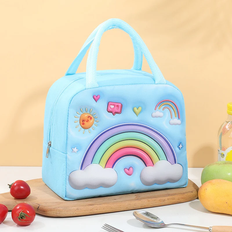 Süßes Pinguin-Motiv Isolierte Lunch-Tasche