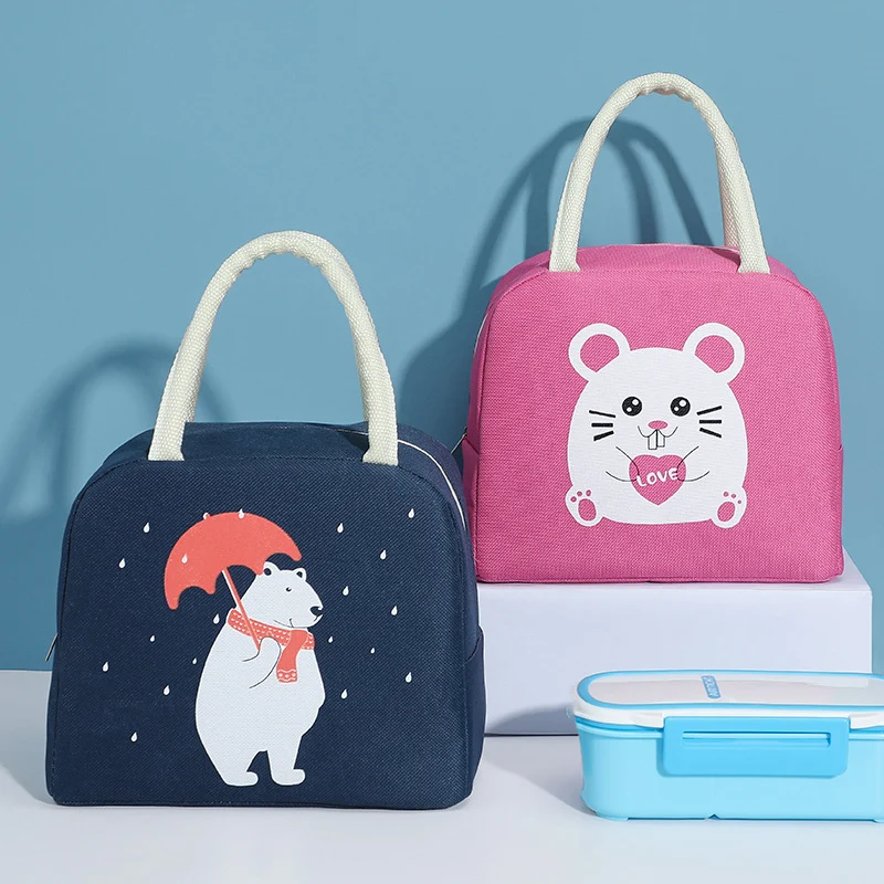 Adorable Tier-Themen Mittagessen Tasche