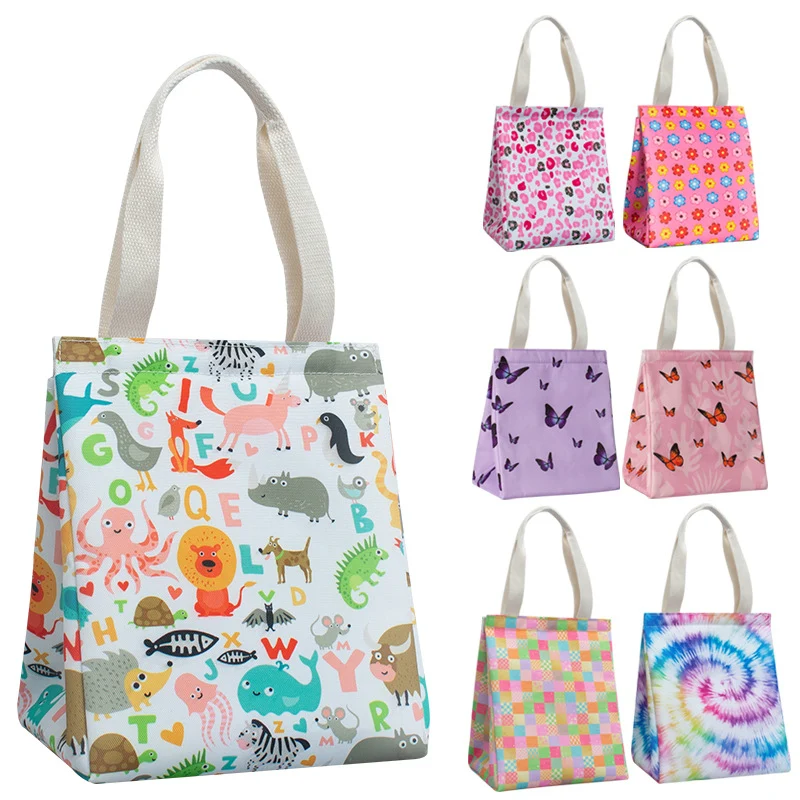 Isolierte Schmetterlingsdruck Lunch-Tasche