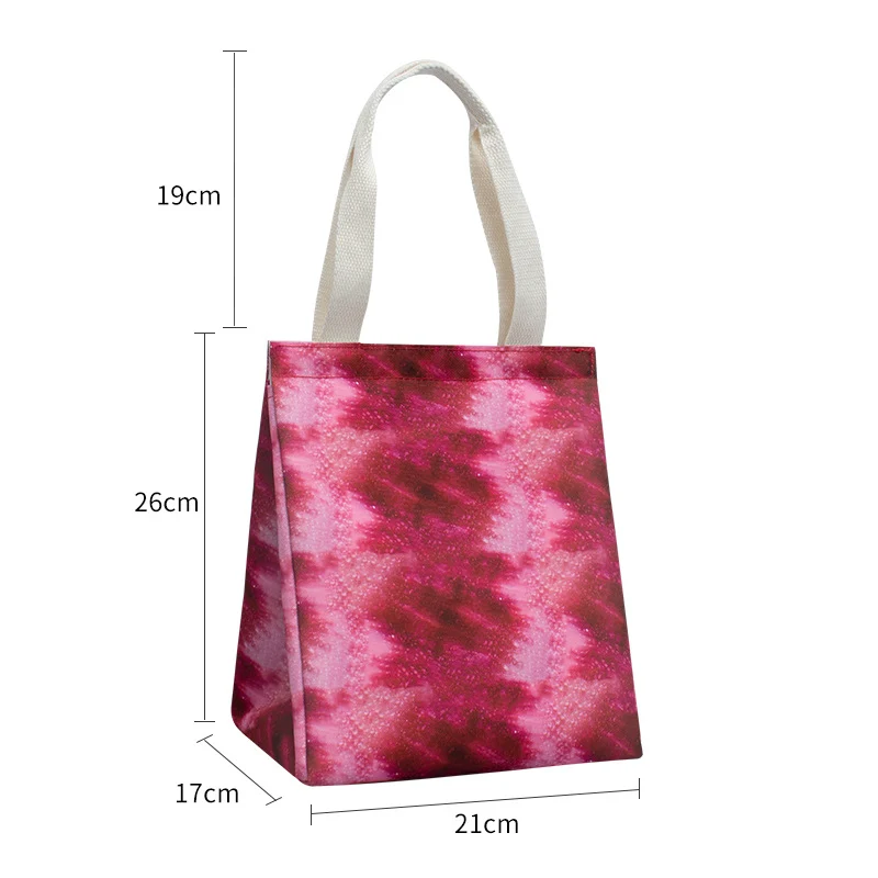 Isolierte Schmetterlingsdruck Lunch-Tasche