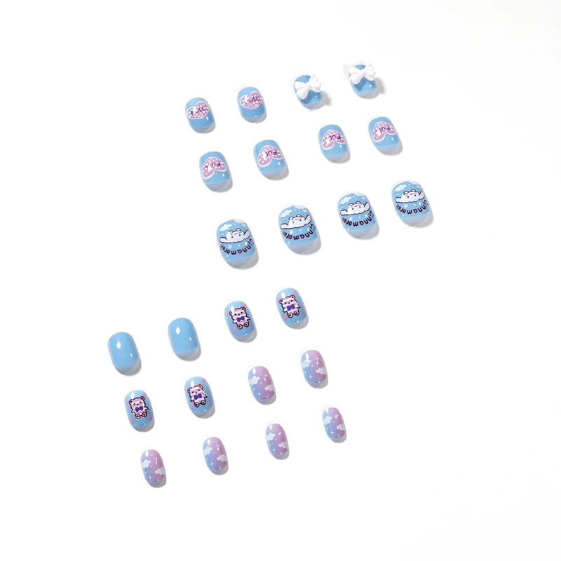 Kreative Nagelkunst mit Bogen- und Tiermotiven Karnz