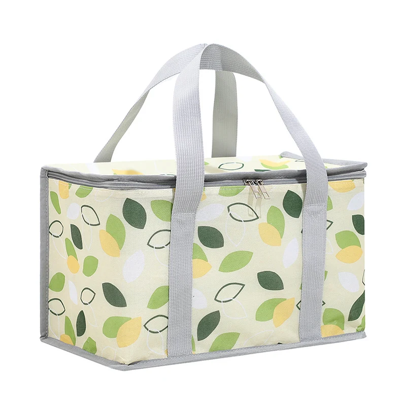 Stylische isolierte Picknick-Kühltasche