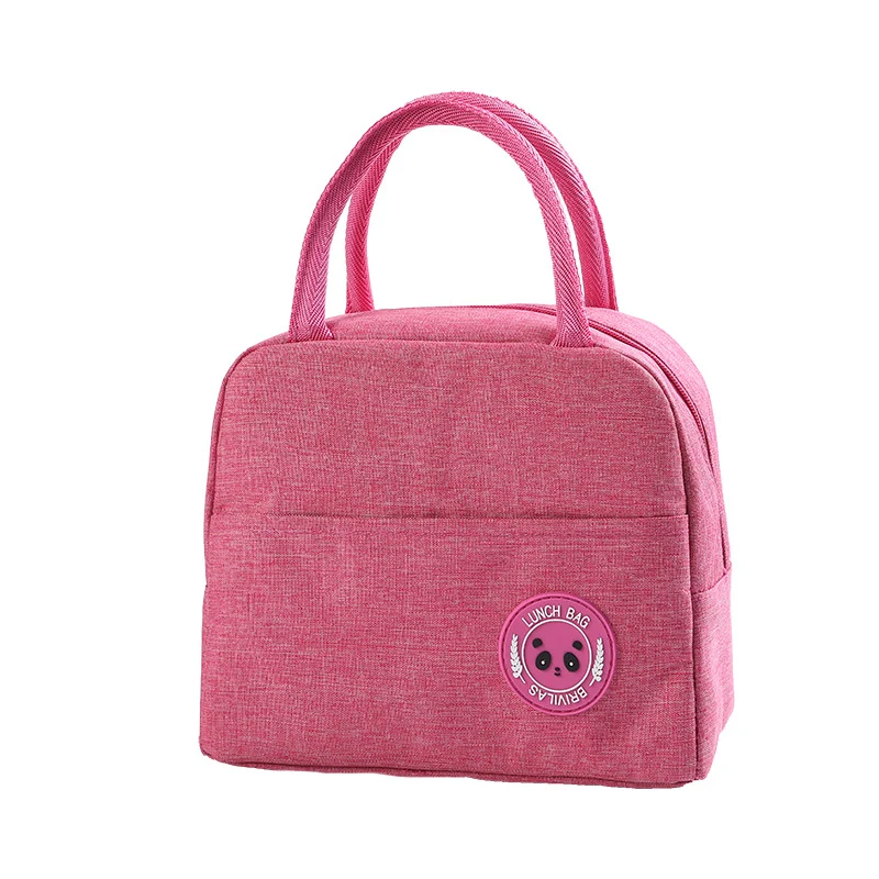 Stylische Blumen isolierte Lunch Tasche