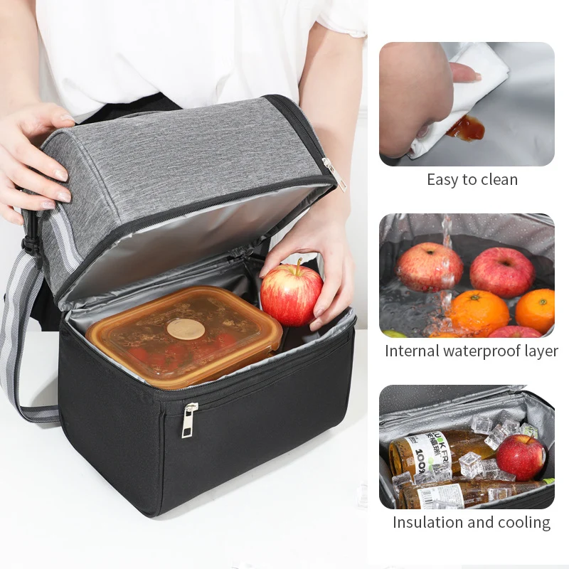 Multifunktionale isolierte Lunch-Kühltasche