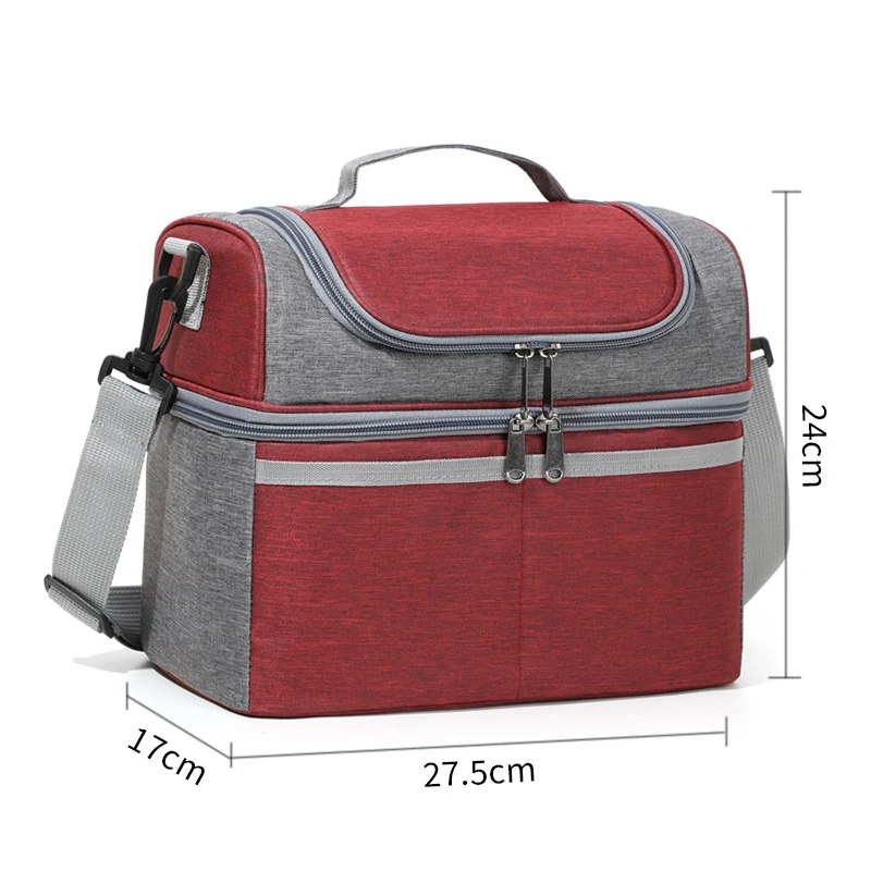 Isolierte Reise Lebensmittel Kühltasche