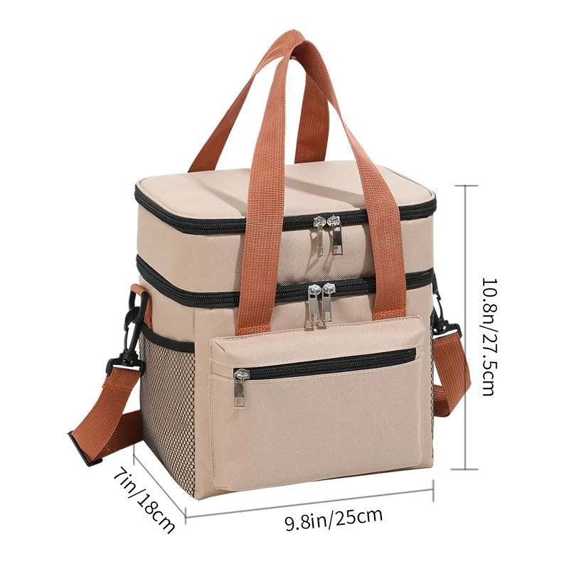 Isolierte Mehrfach-Behälter-Lunchbox